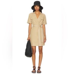 RAILS 
Natalie Wrap Mini Shirtdress